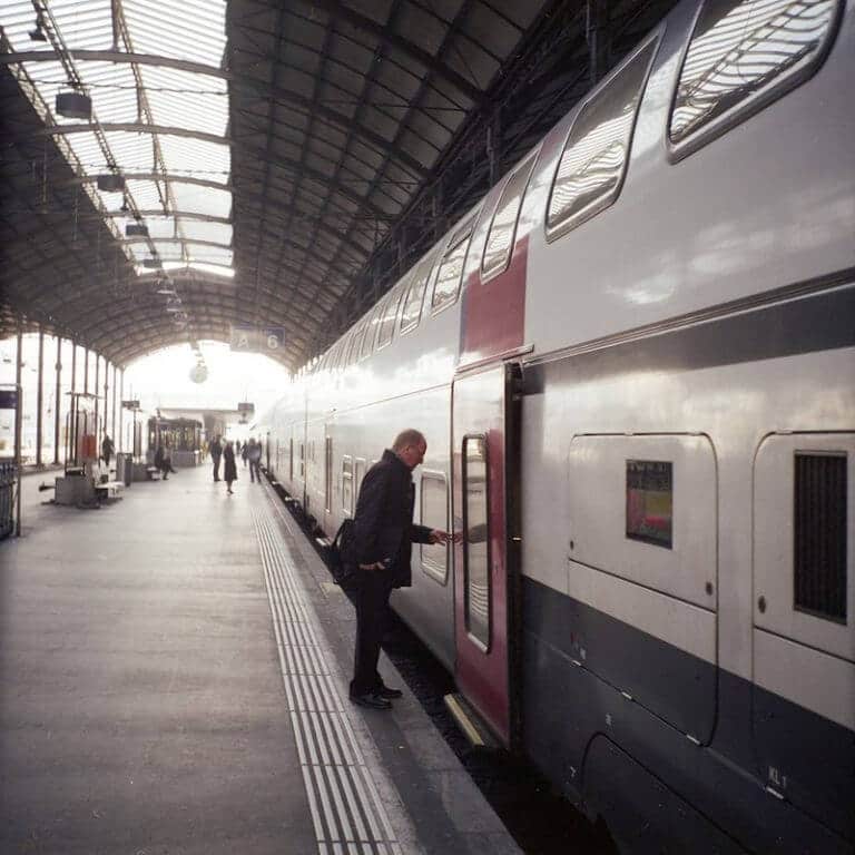 Viajar en Suiza en tren