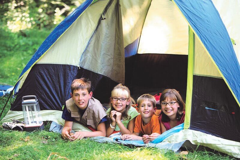 Camping de verano