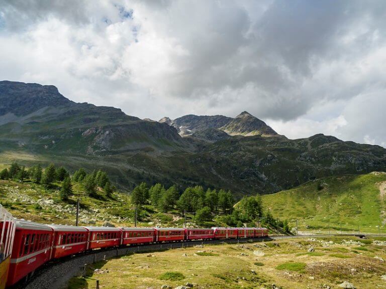 Rosso Bernina Express
