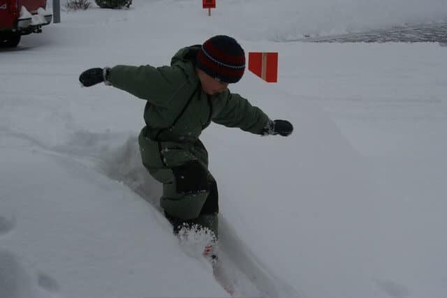 Snowshoeing