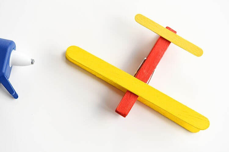 Airplane Clothespin