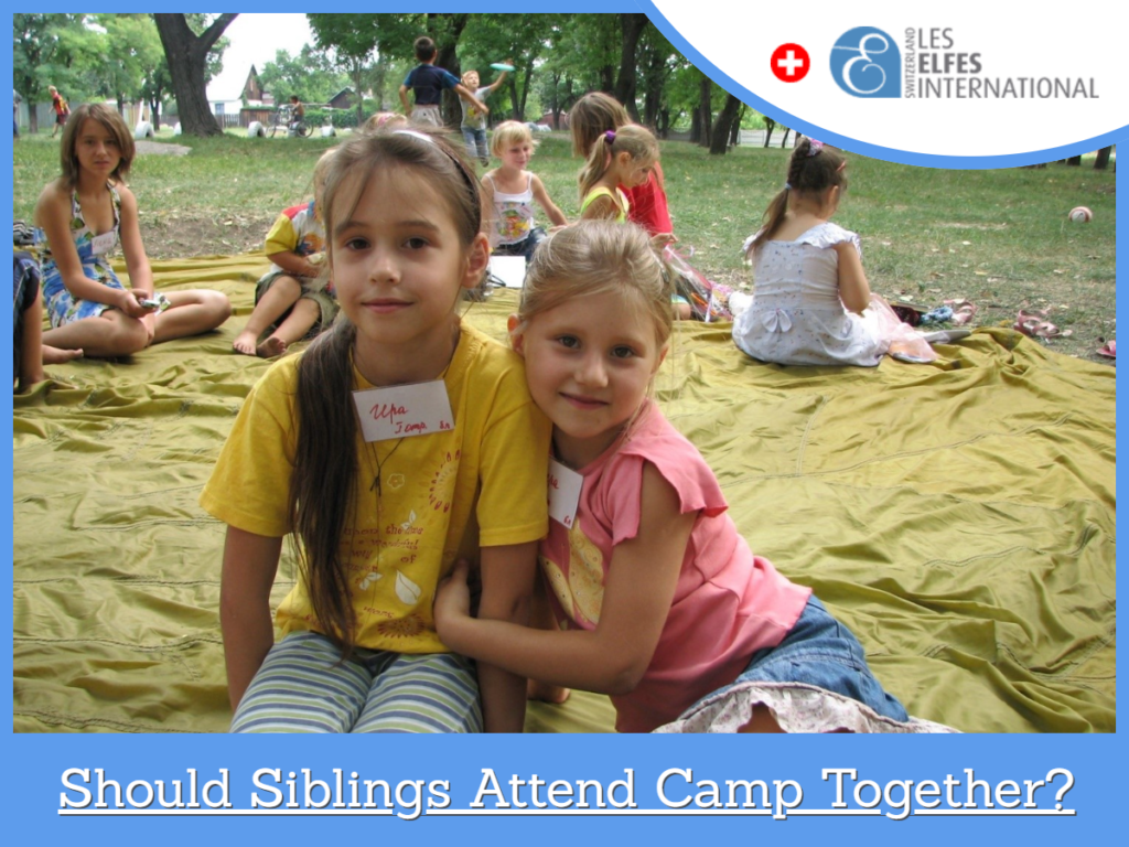 Siblings attend camp
