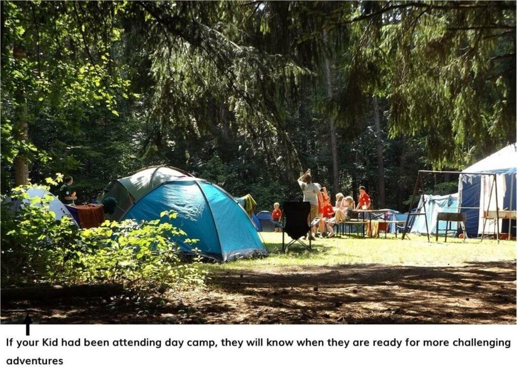 Your Child is Asking to Go Camping YOUR CHILD IS ASKING TO GO CAMPING