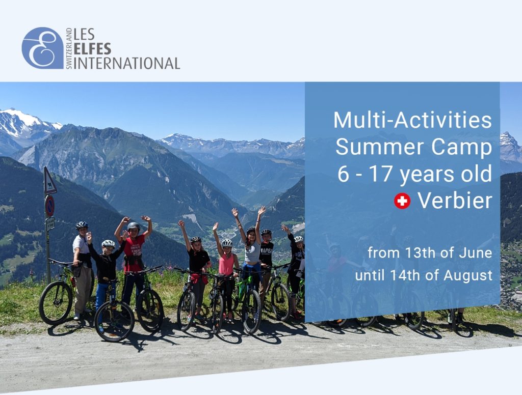 Les Elfes multi-activity camp - summer camp 6-17 years old Verbier
