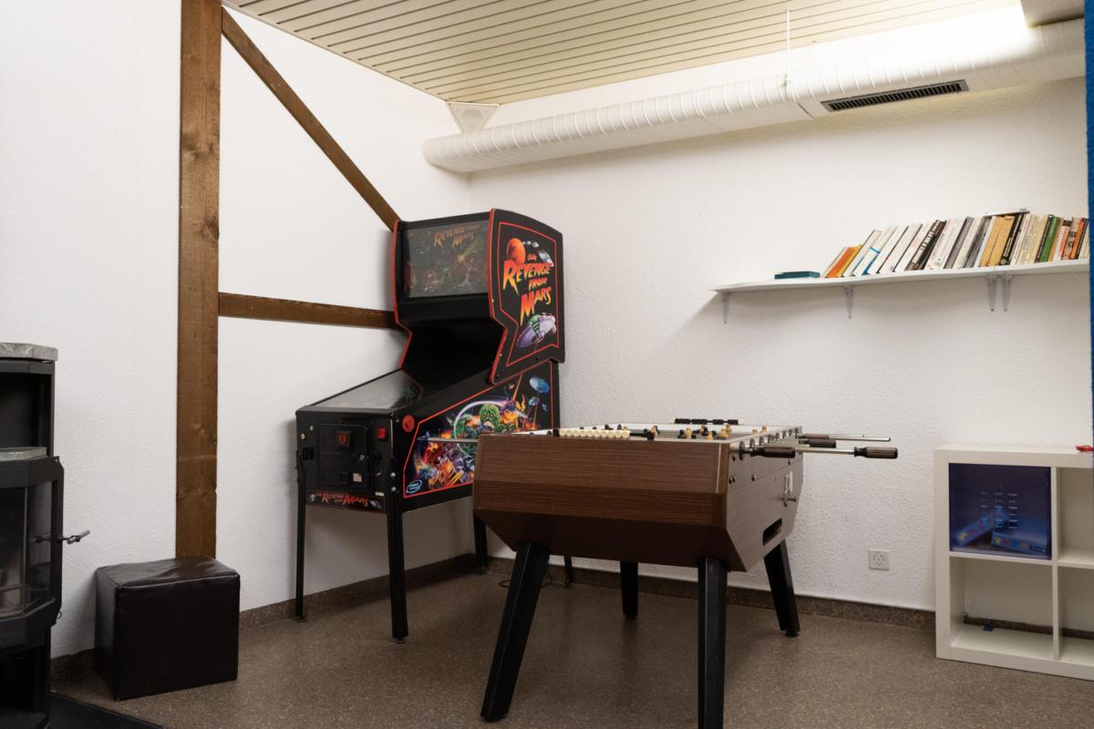 Le Chable games room